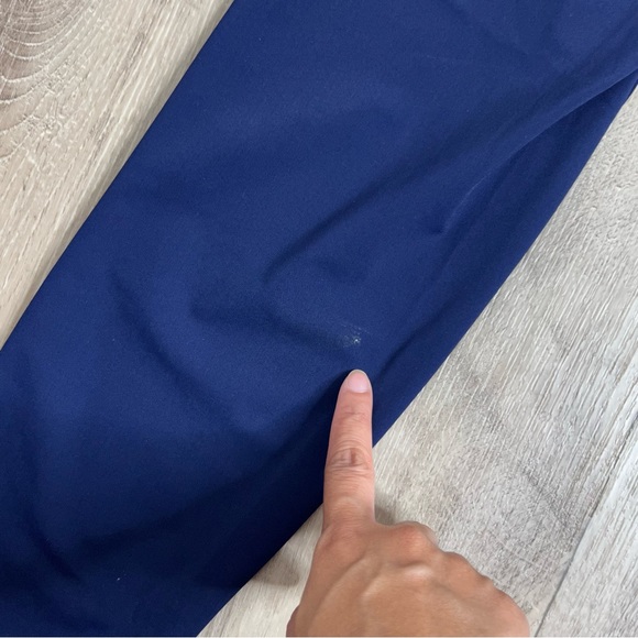 ADAY Throw And Roll Leggings Tights Navy Size L - Picture 11 of 12